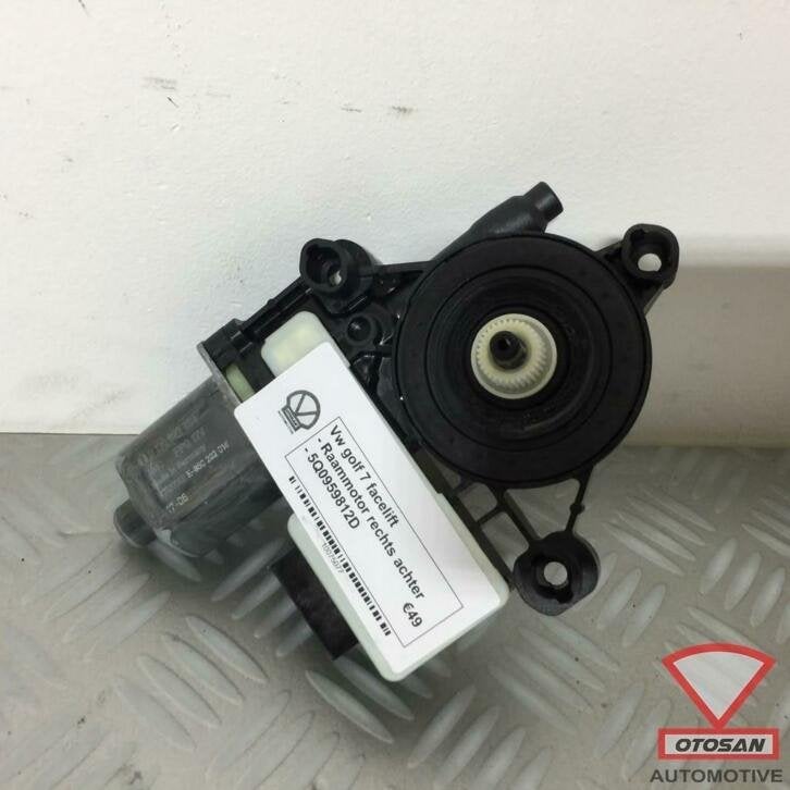 vw golf 7 facelift raammotor rechts achter 5q0959812d, Gebruikt, Volkswagen, Volkswagen AG, Vw@volkswagen.de