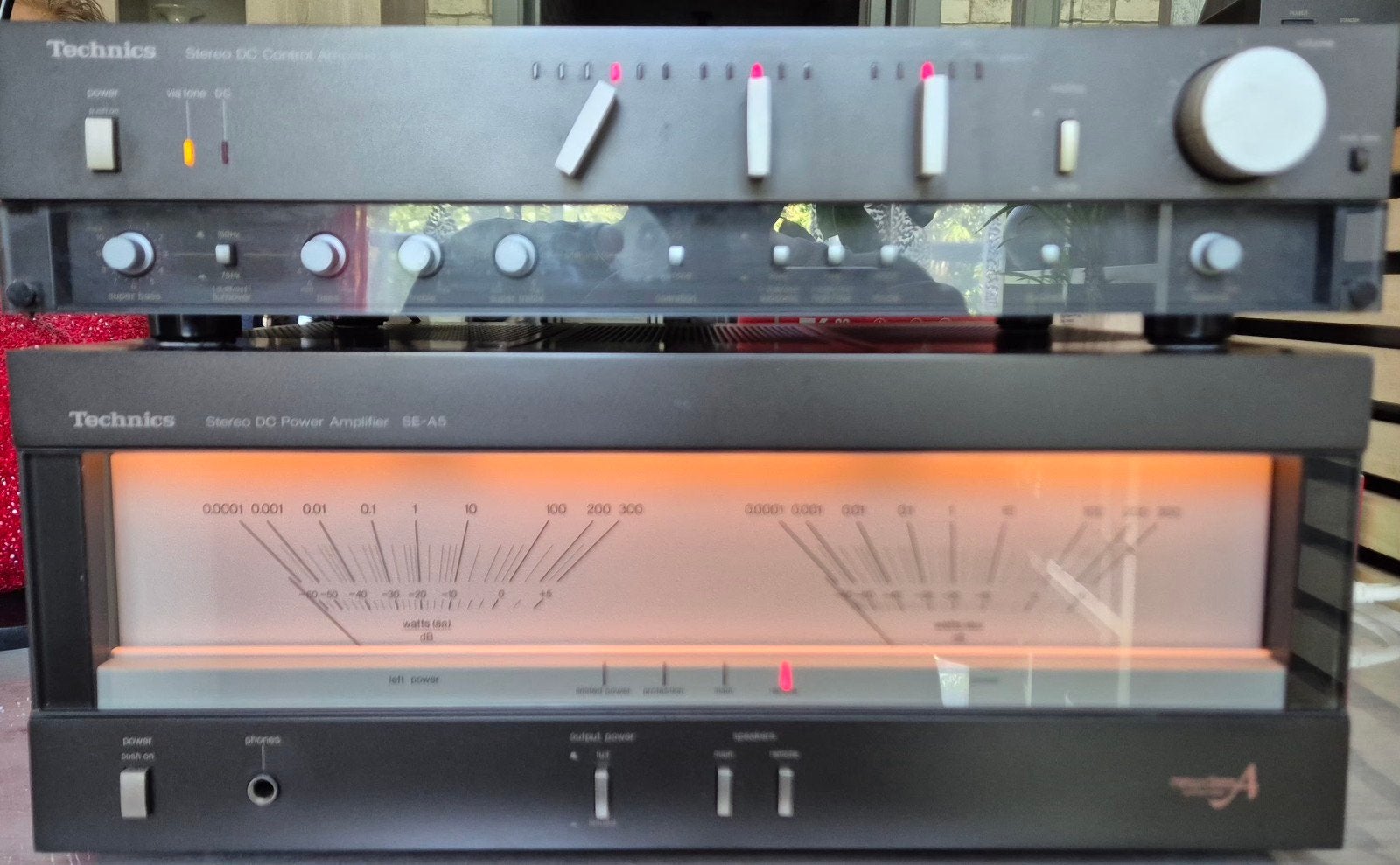 Ensemble légendaire Technics SE-A5 ET SU-A6, TV, Hi-fi & Vidéo, Appareils professionnels, Enlèvement