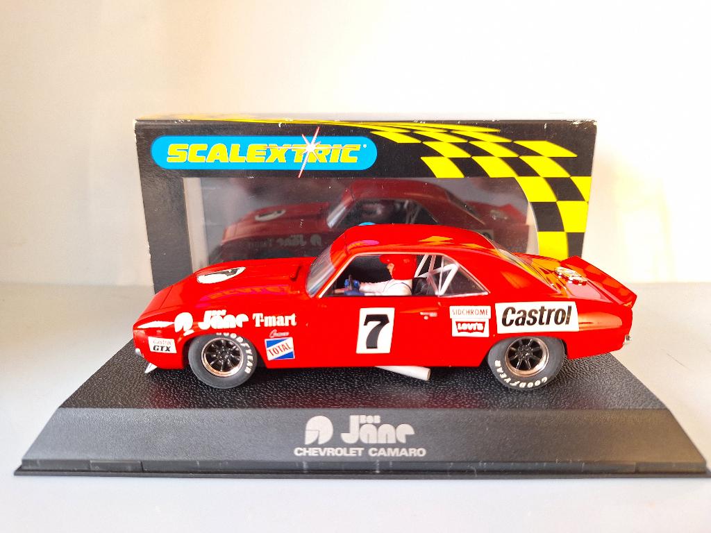 Scalextric Chevrolet Camaro Bob Jane #7 Ref Nr C2413, Overige merken, Racebaan, Nieuw, Ophalen of Verzenden