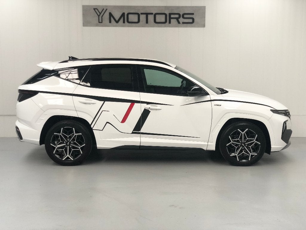 HYUNDAI TUCSON 1.6 T-GDi MHEV N-LINE BOITE AUTO FULL LED, Auto's, Automaat, Dealer onderhouden, 4 cilinders, 5 zetels