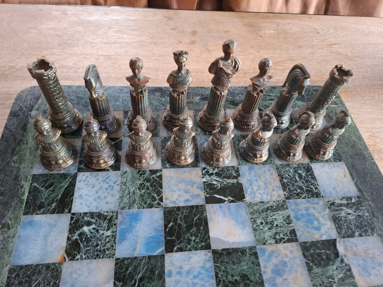 Schaakspel, Ophalen