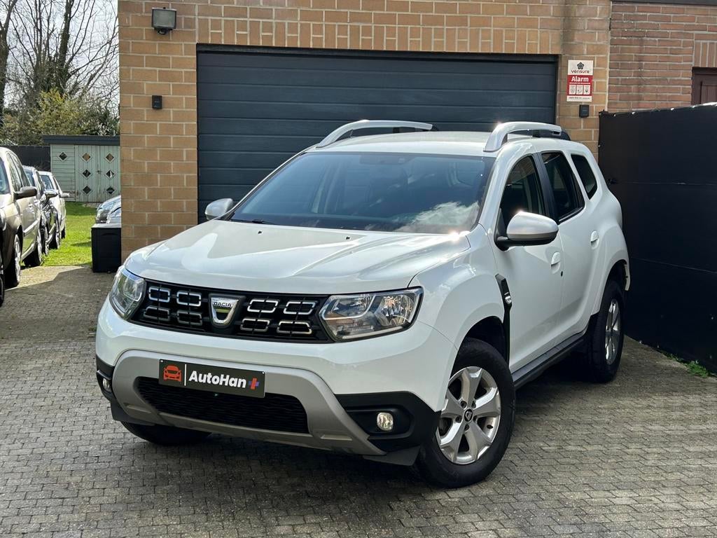 Dacia Duster 1.0 TCe Comfort Airco CruiseControle Start&Stop, Auto's, Dacia, Stof, Duster, 67 kW, Wit