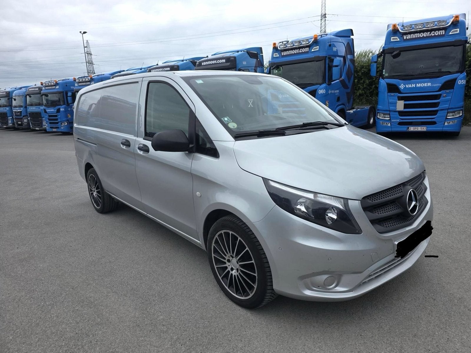 Mercedes-Benz Vito L2H2 2.0 Diesel homologué Euro 6b, Cuir, Argent ou Gris, Achat, Euro 6