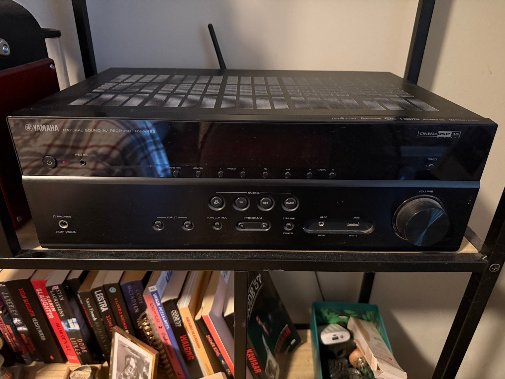 Yamaha RX-V483, Audio, Tv en Foto, Ophalen, Zo goed als nieuw, Yamaha