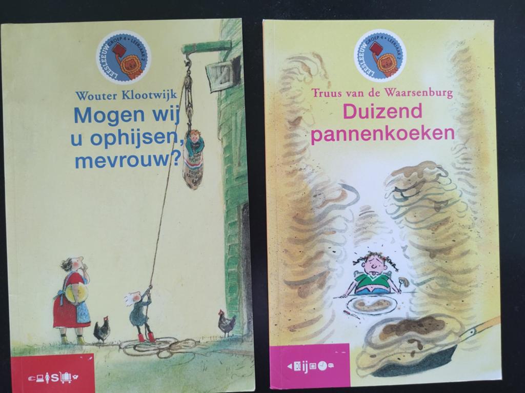 Set van 2 boekjes 'leesleeuw', Zwijsen, groep 4/2e leerjaar,, Boeken, Ophalen of Verzenden