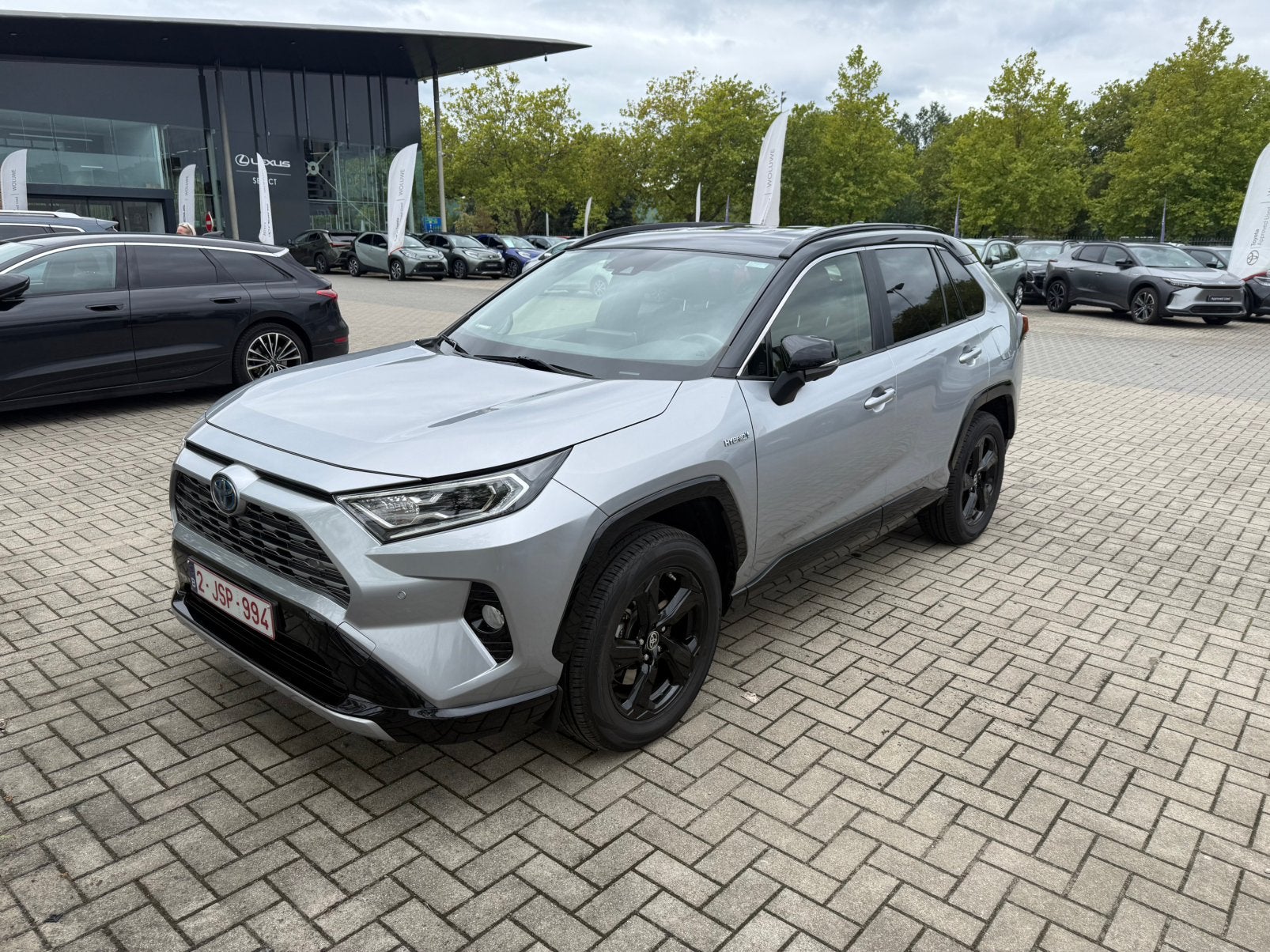 TOYOTA RAV4 2.5 4x2 Hybrid Black Edition 2021, Auto's, 4 cilinders, 2487 cc, 5 deurs, Rav4