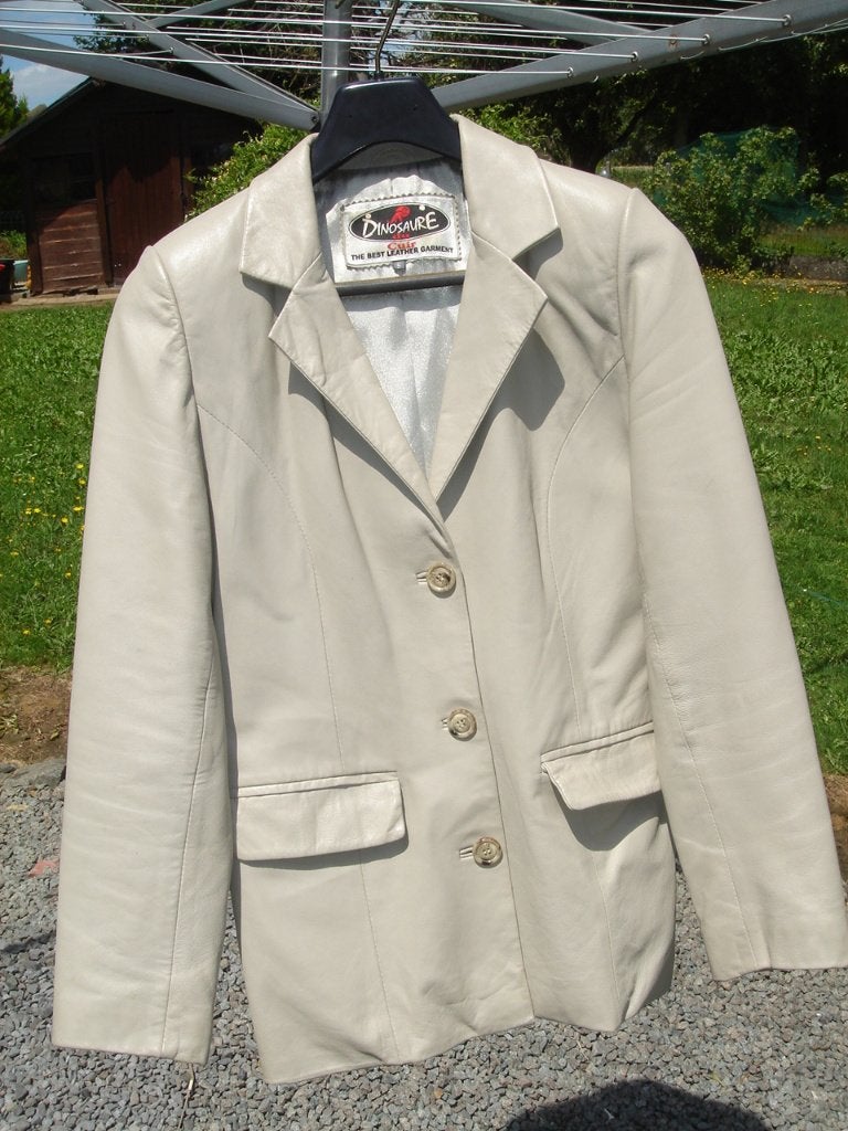 VESTE CUIR DAME DINOSAURE TAILLE S SUPERBE ÉTAT, Vêtements | Femmes, Enlèvement, Comme neuf, Taille 36 (S)