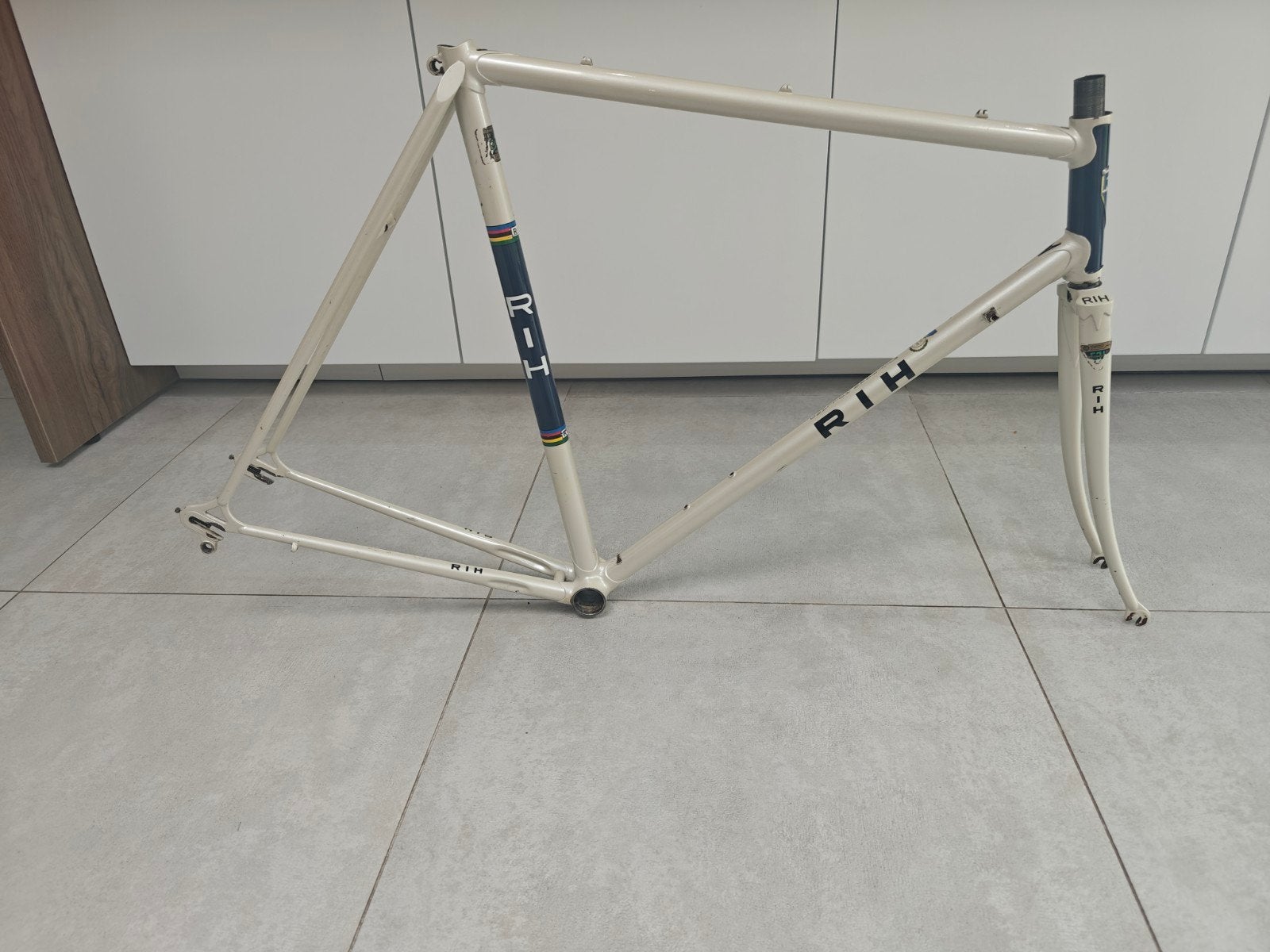 retro rih koersframe maat 58, Ophalen