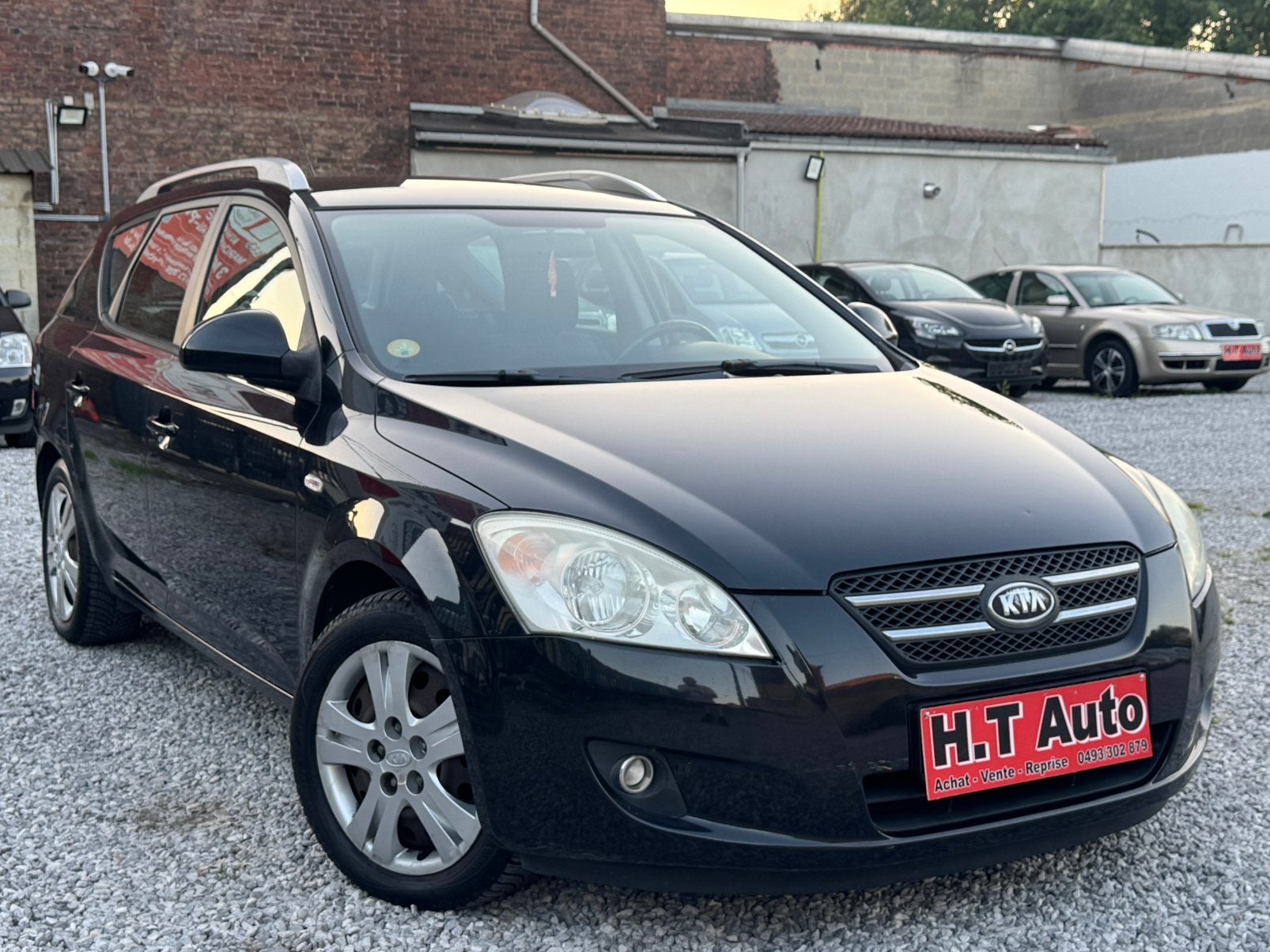 Kia Ceed SW/Cee'd SW 1.6 CRDi/Airco/ klaar voor registratie, Auto's, Voorwielaandrijving, Stof, Zwart, 4 cilinders