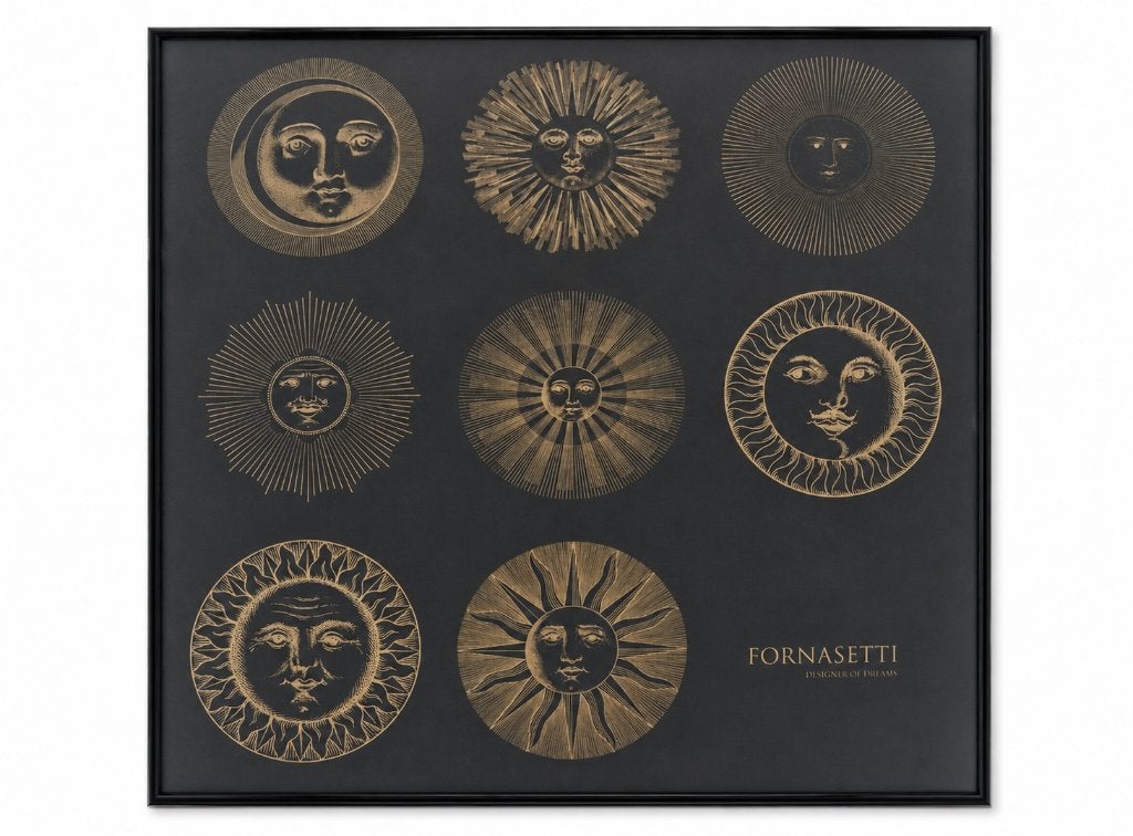 Rare Vintage Piero Fornasetti Designer of Dreams, Antiek en Kunst, Ophalen, Glas