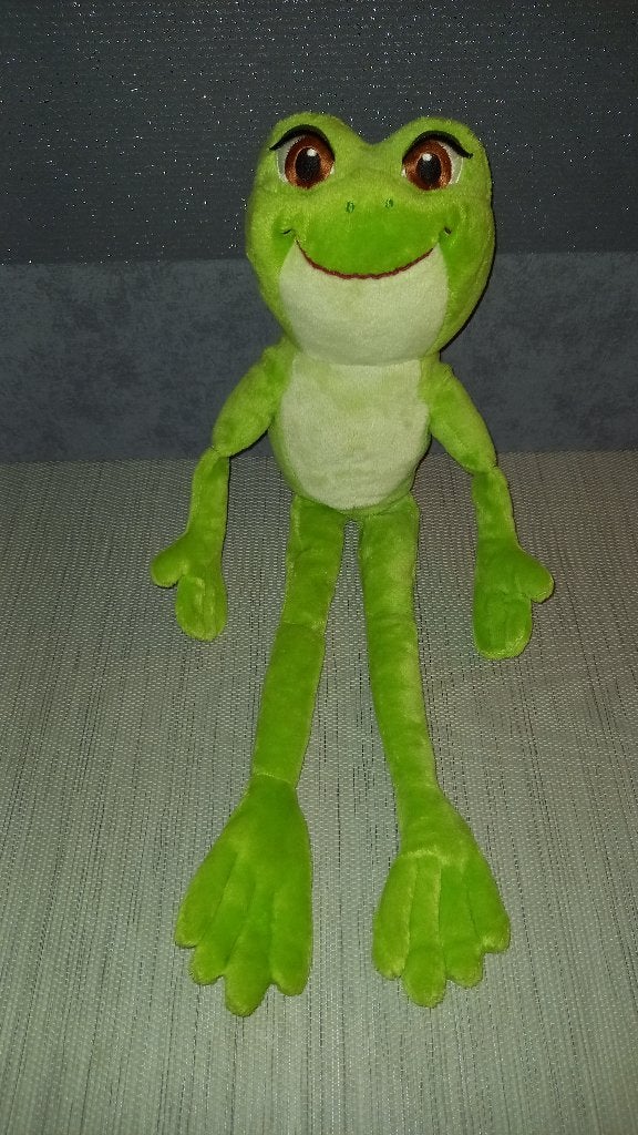 Peluche Tiana la grenouille, Collections, Disney, Enlèvement, Autres personnages, Comme neuf, Peluche
