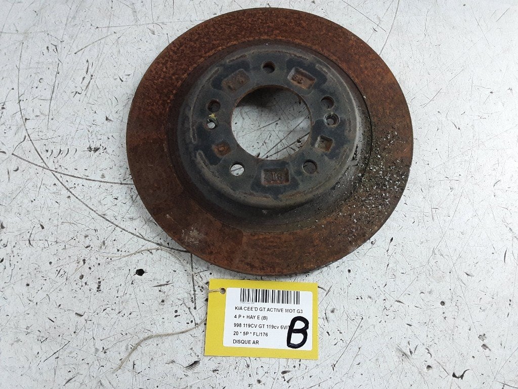 FREIN DISQUE ARRIÈRE Kia Ceed (CDB5 / CDBB), Autos : Pièces & Accessoires, Kia, Info@kia.de, Utilisé, Theodor-Heuss-Allee 11
60486  Frankfurt am Main, DE