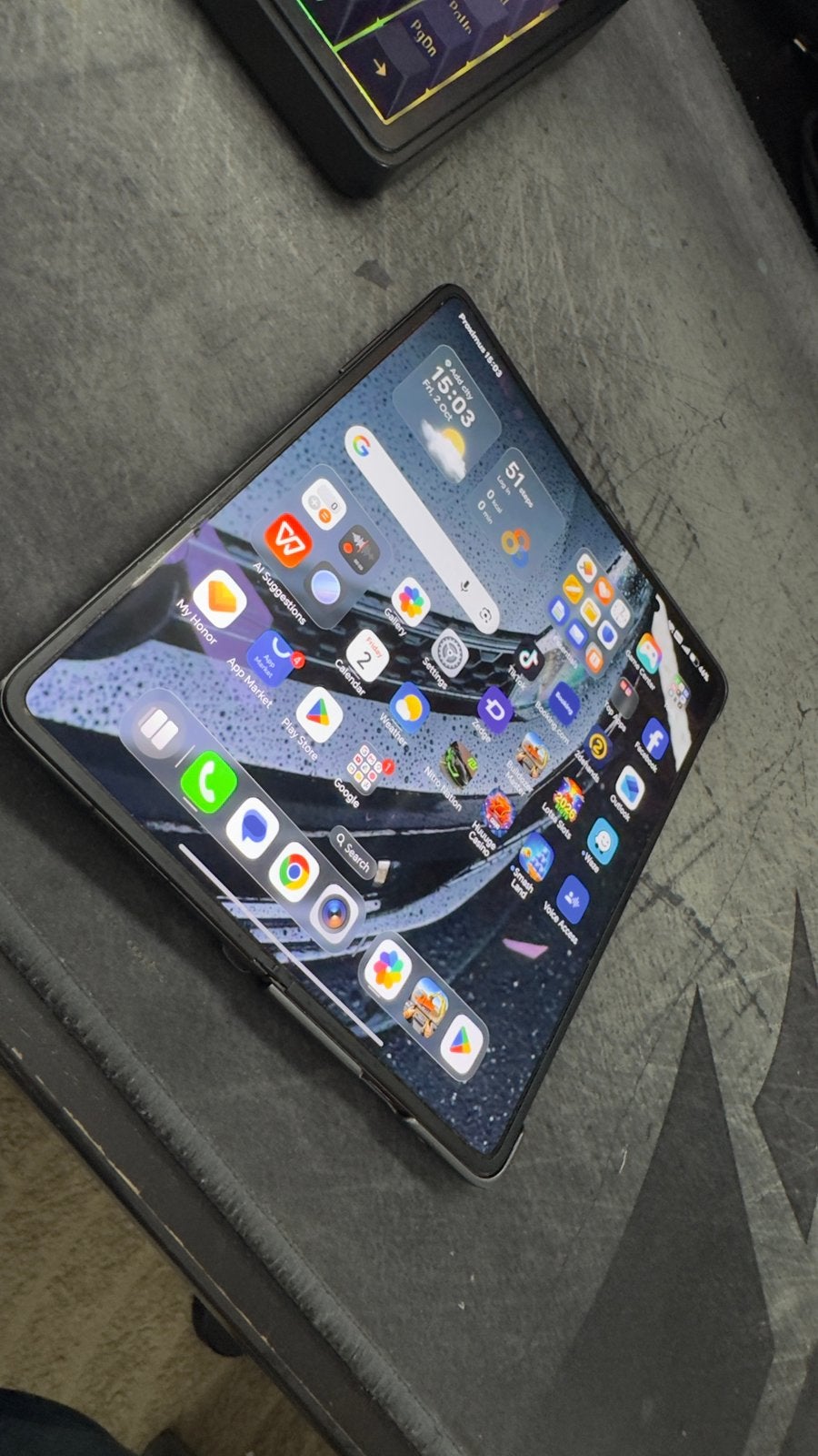 Honor magic v2, Telecommunicatie, Ophalen, Zo goed als nieuw