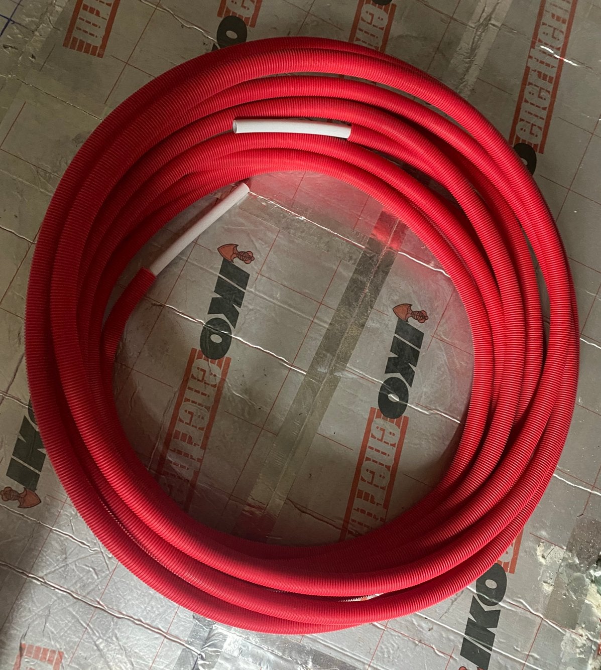 20 mètres tuyau multicouches diamètre 16 gaine rouge, Enlèvement, Neuf