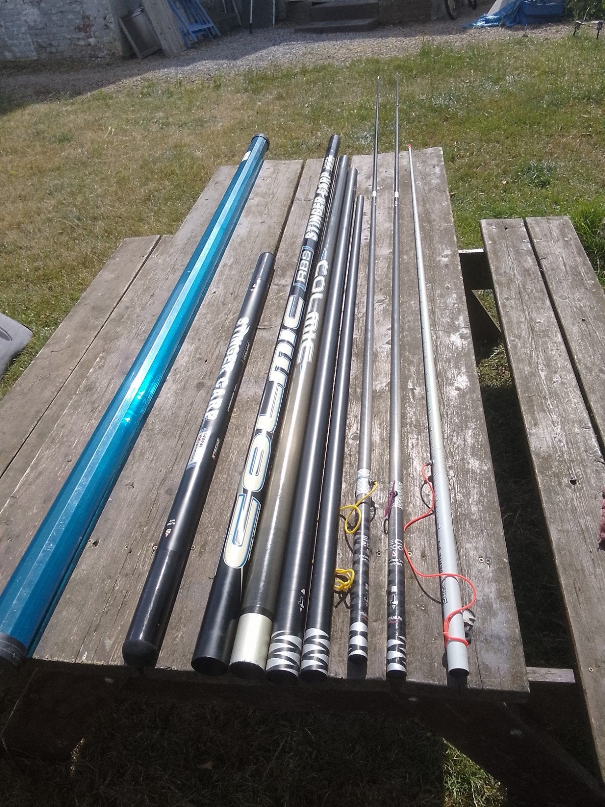 Canne au coup carpe COLMIC STINGER CARP 10m+2kits, Watersport en Boten, Hengelsport | Karpervissen, Ophalen
