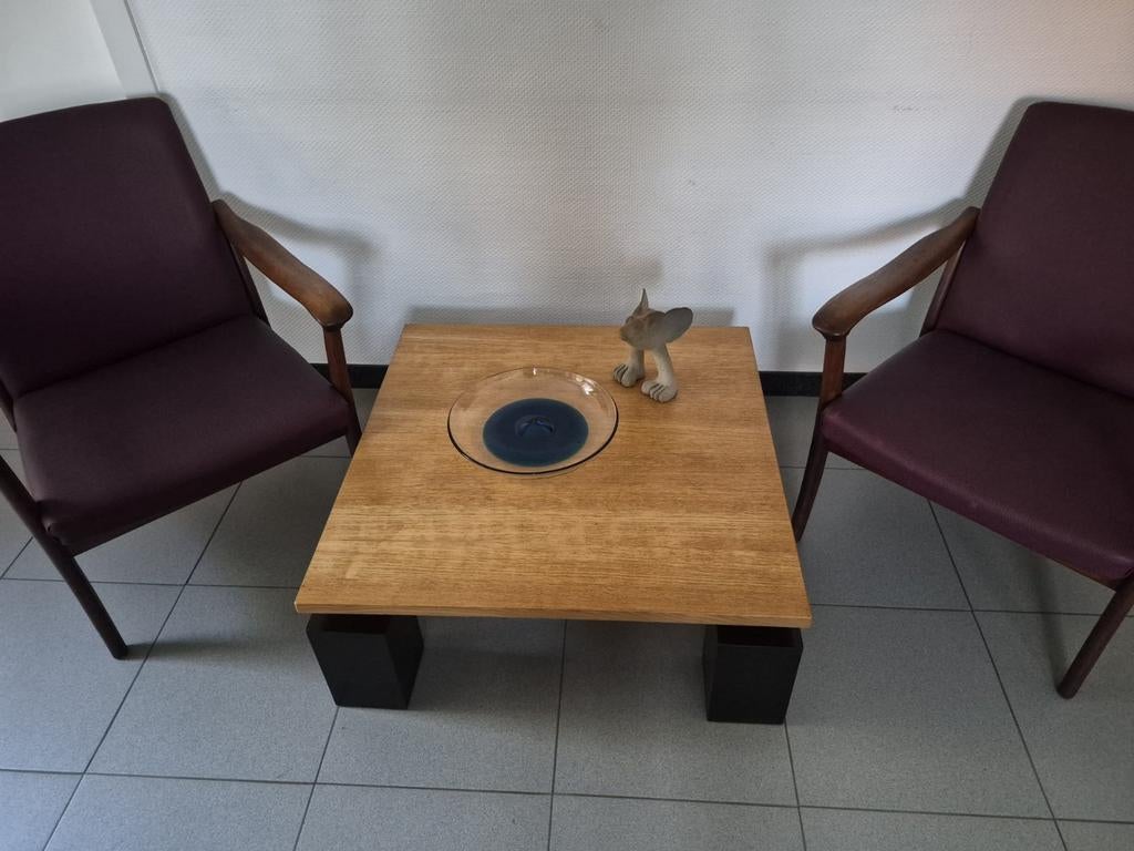 Table basse design, Enlèvement