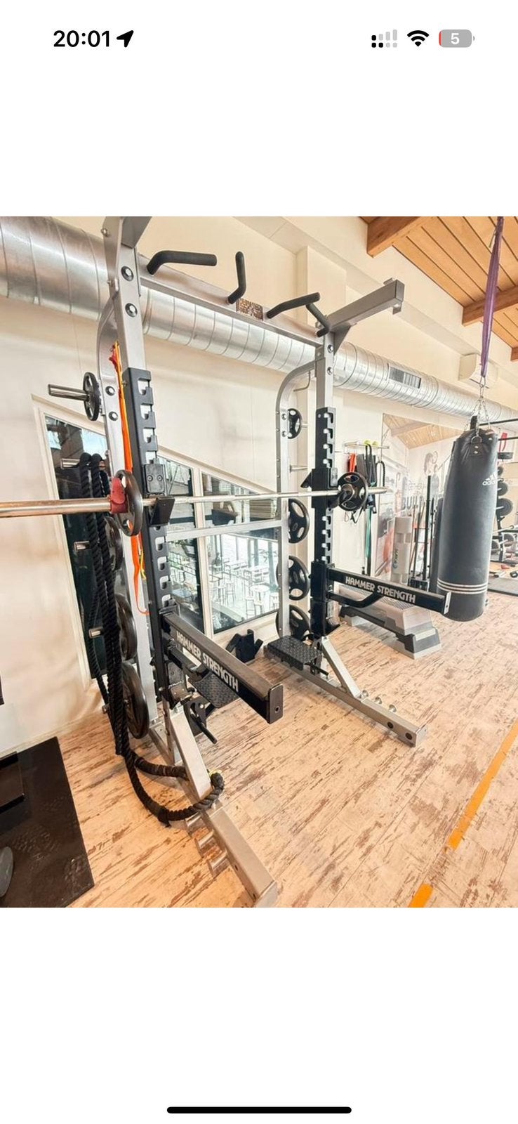 Hammer Strength Half Rack, Sport en Fitness, Fitnessmaterialen, Ophalen, Zo goed als nieuw