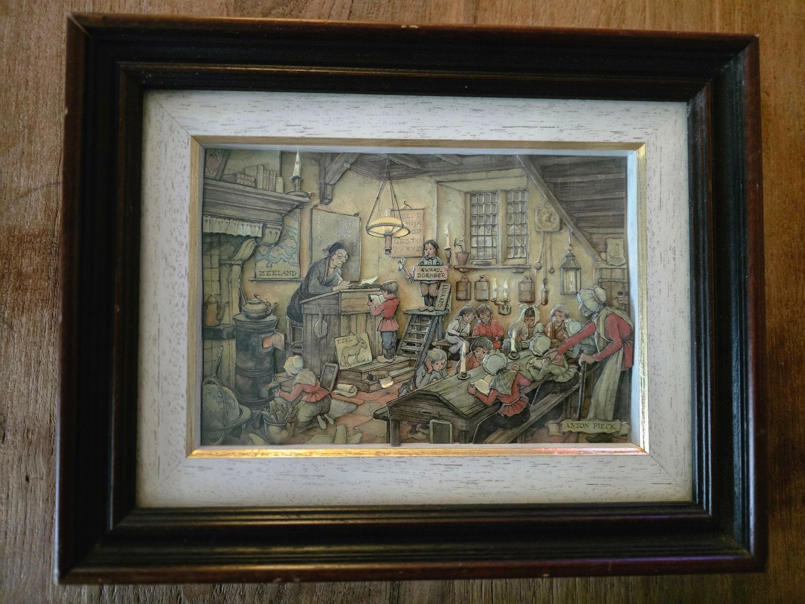 3D prent van Anton Pieck, Enlèvement