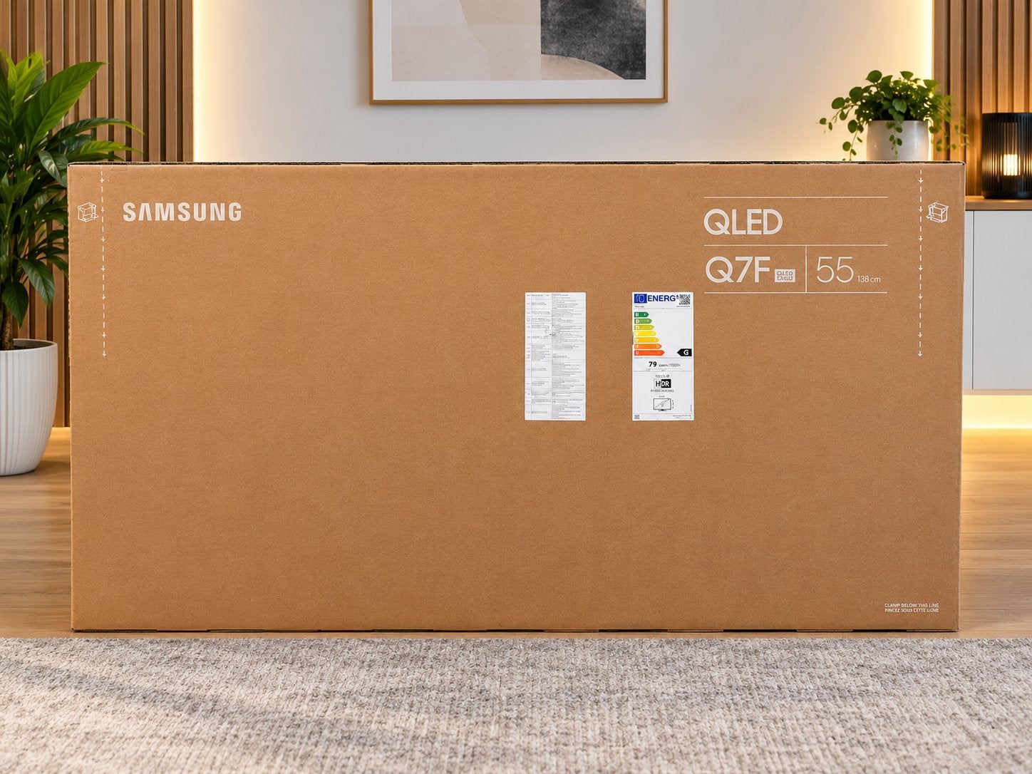 SAMSUNG 55 inch SMART TVs 4K UHD NIEUW IN DOOD met Garantie, Enlèvement, Neuf