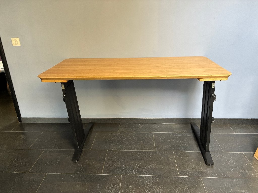 bureautafel, Huis en Inrichting, Bureaus, Ophalen, Gebruikt, Schoolbureau, 140 cm