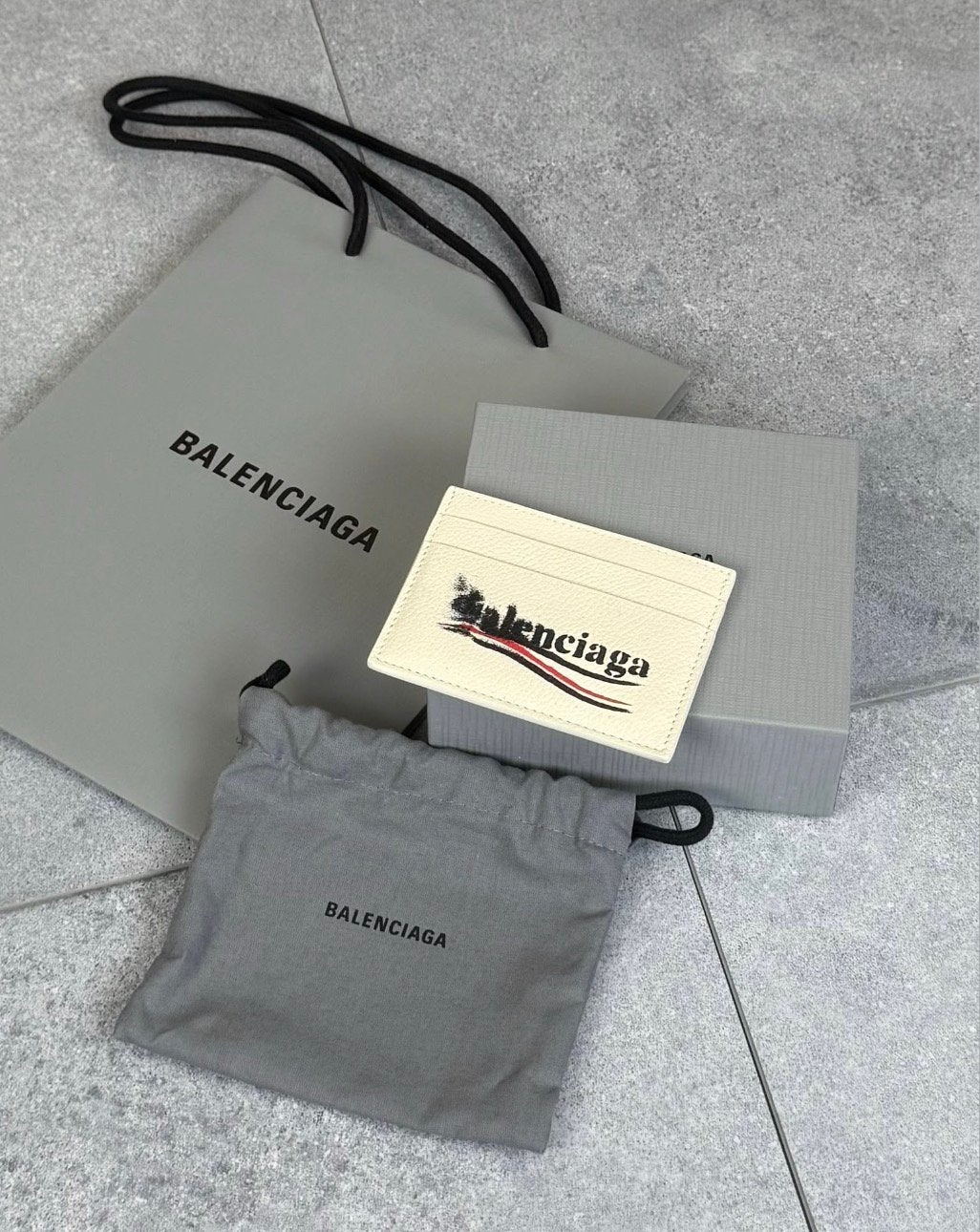 Balenciaga card holder, Verzenden, Nieuw, Overige maten, Wit