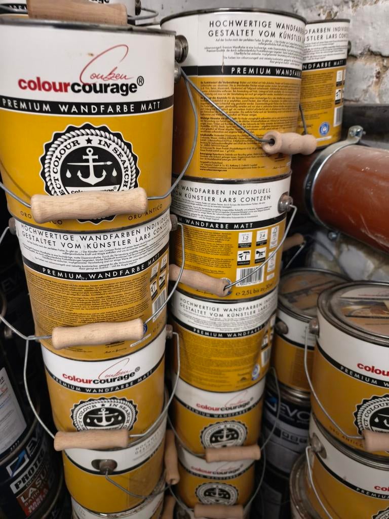 Pot de peinture, Enlèvement, Blanc, Peinture