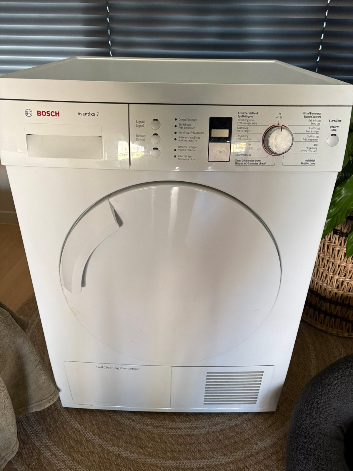 Bosch Avantixx 7 – Warmtepompdroogkast – 7 kg – Gebruikt, Elektronische apparatuur, Ophalen, 6 tot 8 kg, Gebruikt, Anti-kreukfase