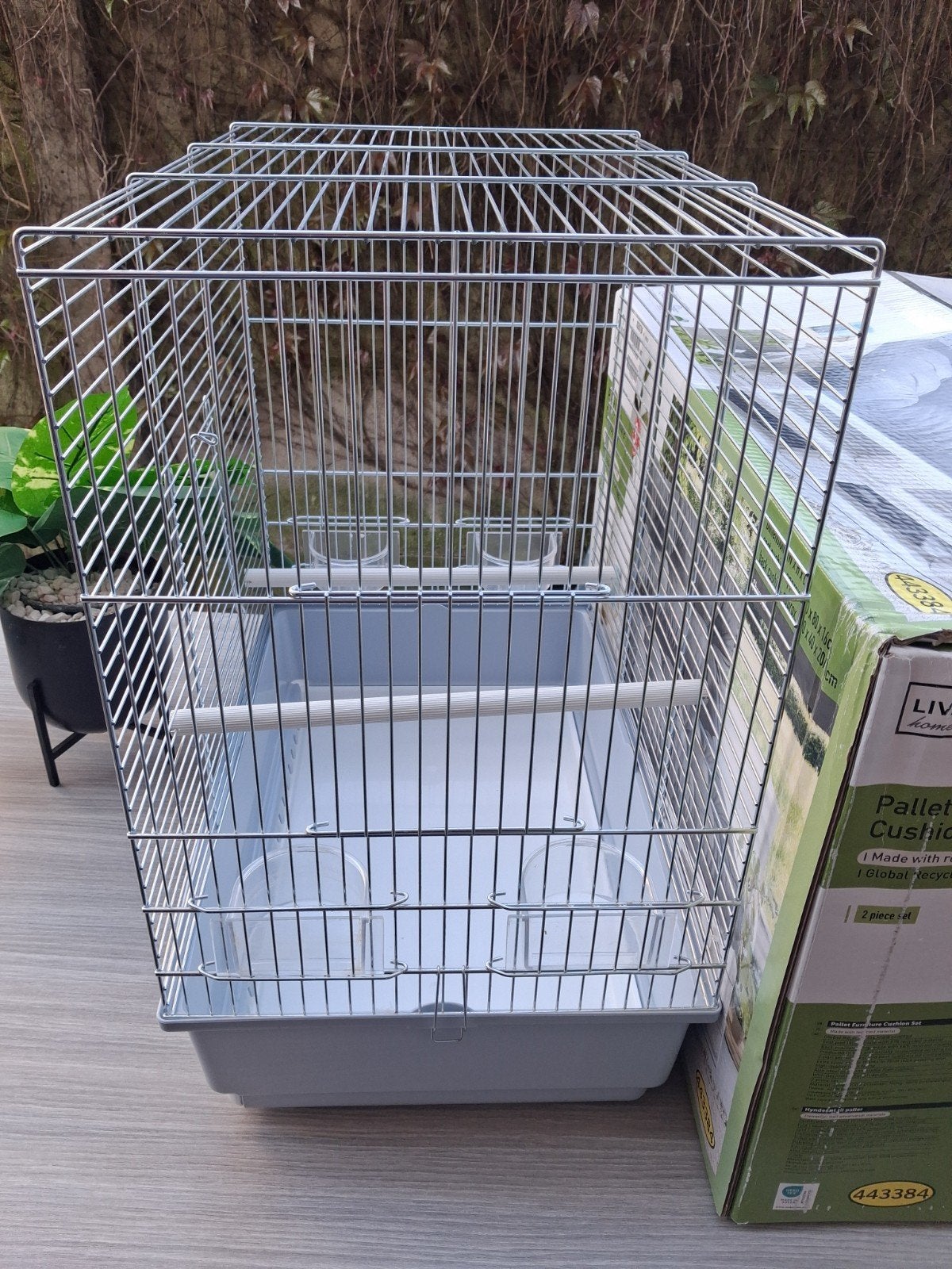 Grande cage à oiseaux, Enlèvement, Comme neuf, Autres matériaux, Cage à oiseaux
