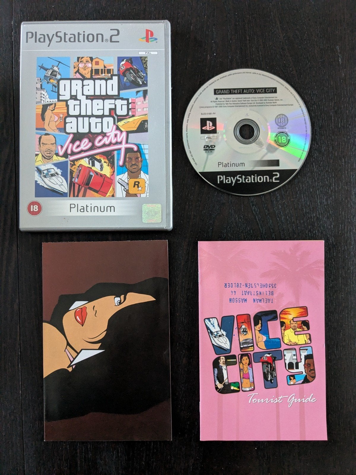 GTA Vice City Playstation 2 PS2 game Compleet, Games en Spelcomputers, Ophalen of Verzenden