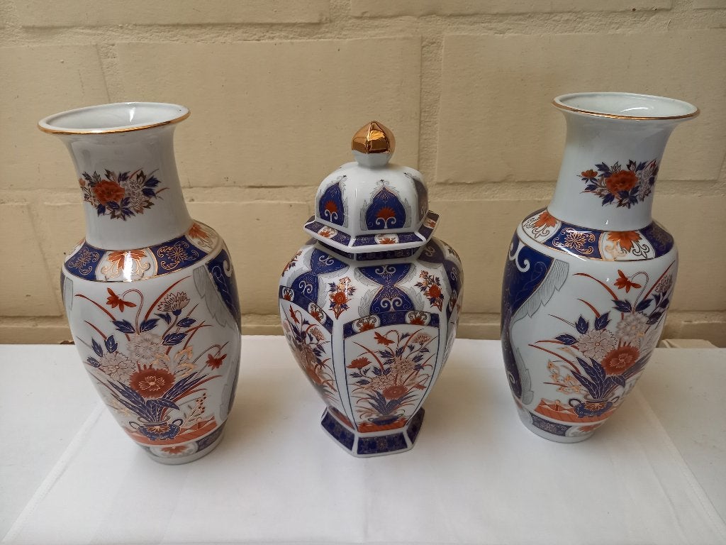 Set van Japanse vazen, Gold Imani, Huis en Inrichting, Ophalen of Verzenden, Zo goed als nieuw
