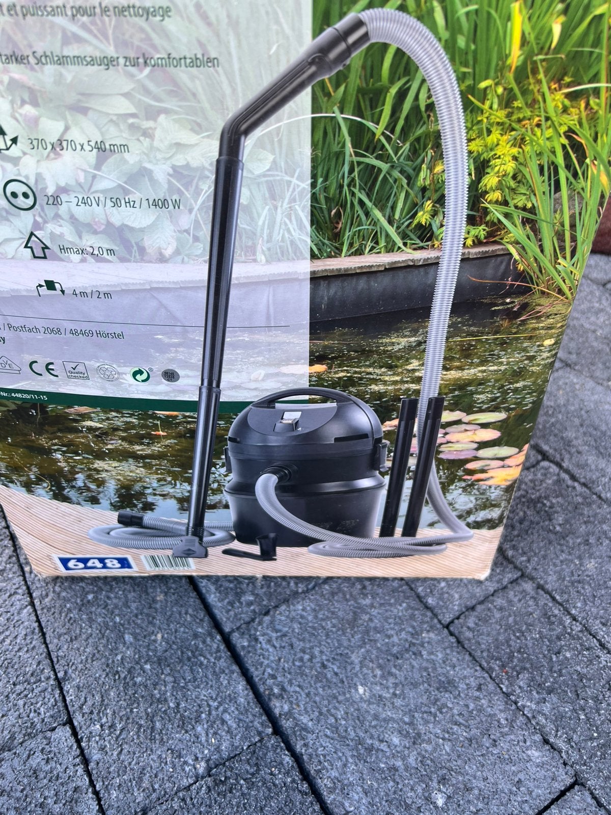 Vijverstofzuiger, Tuin en Terras, Ophalen, Zo goed als nieuw