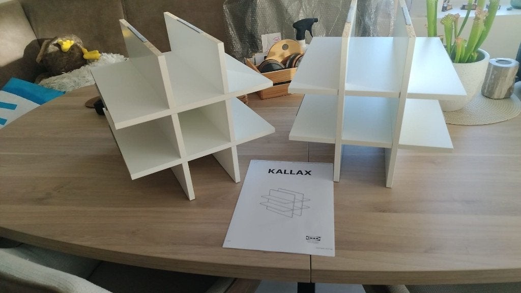 Ikea Kallax Wijnrek 2x, Enlèvement ou Envoi, Bois, 5 – 50, 5 à 15 bouteilles
