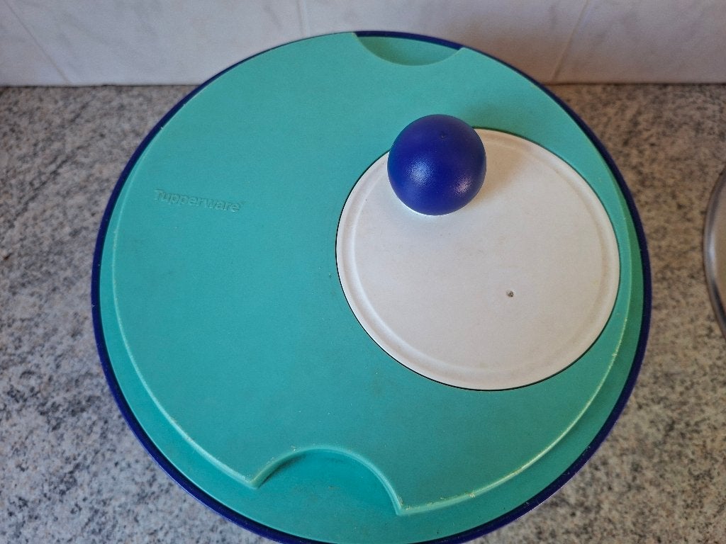 Sla zwierder Tupperwaere, Huis en Inrichting, Ophalen, Gebruikt, Blauw, Overige typen