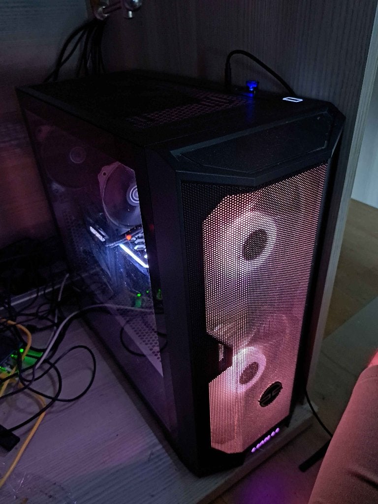 Desktop Computer, Computers en Software, Desktop Pc's, Ophalen, Zo goed als nieuw, Gaming, SSD
