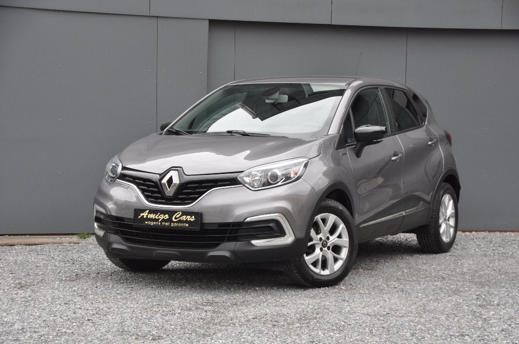 RENAULT CAPTUR LIMITED TCE 90, Auto's, Voorwielaandrijving, Stof, Bedrijf, Zilver of Grijs