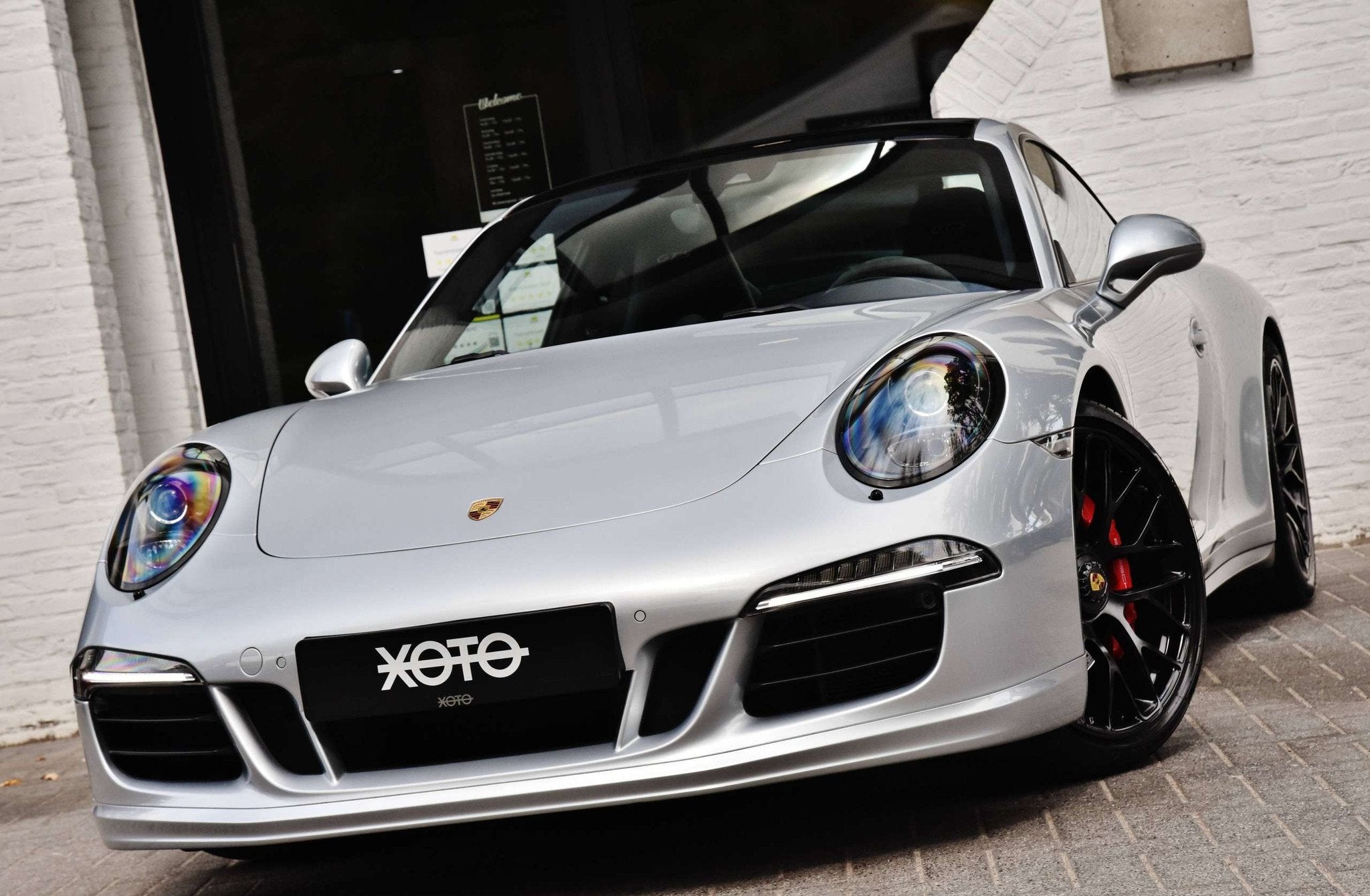 Porsche 911 991 911 3.8i CARRERA 4 GTS * FULL HISTORY / CARB, Autos, Argent ou Gris, Euro 6, Entreprise, Alcantara