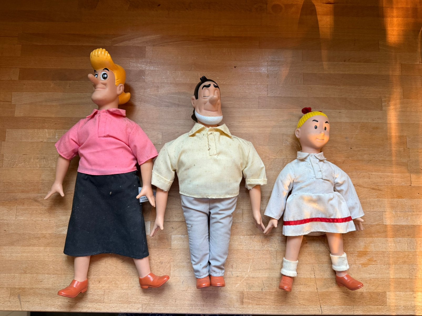 Lot de 3 poupées Bob et Bobette, Enlèvement ou Envoi