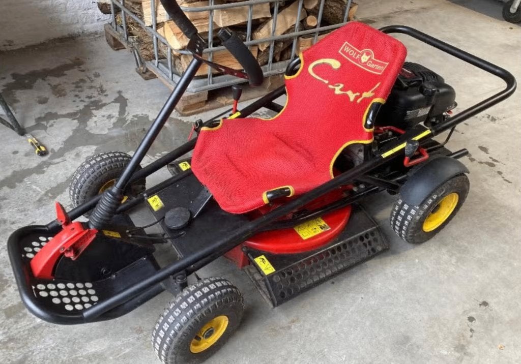 tondeuse à gazon Wolf Garden Cart Tondeuse autoportée Kart, Jardin & Terrasse, Enlèvement, Utilisé