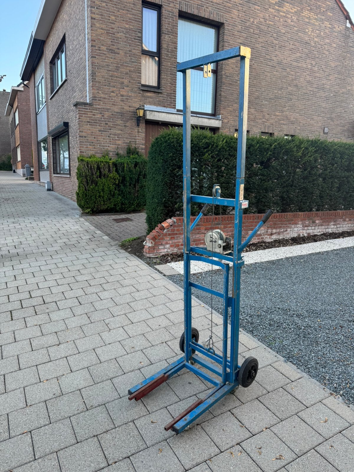 Kar voor zware spullen te tillen, Doe-het-zelf en Bouw, Ophalen, Gebruikt