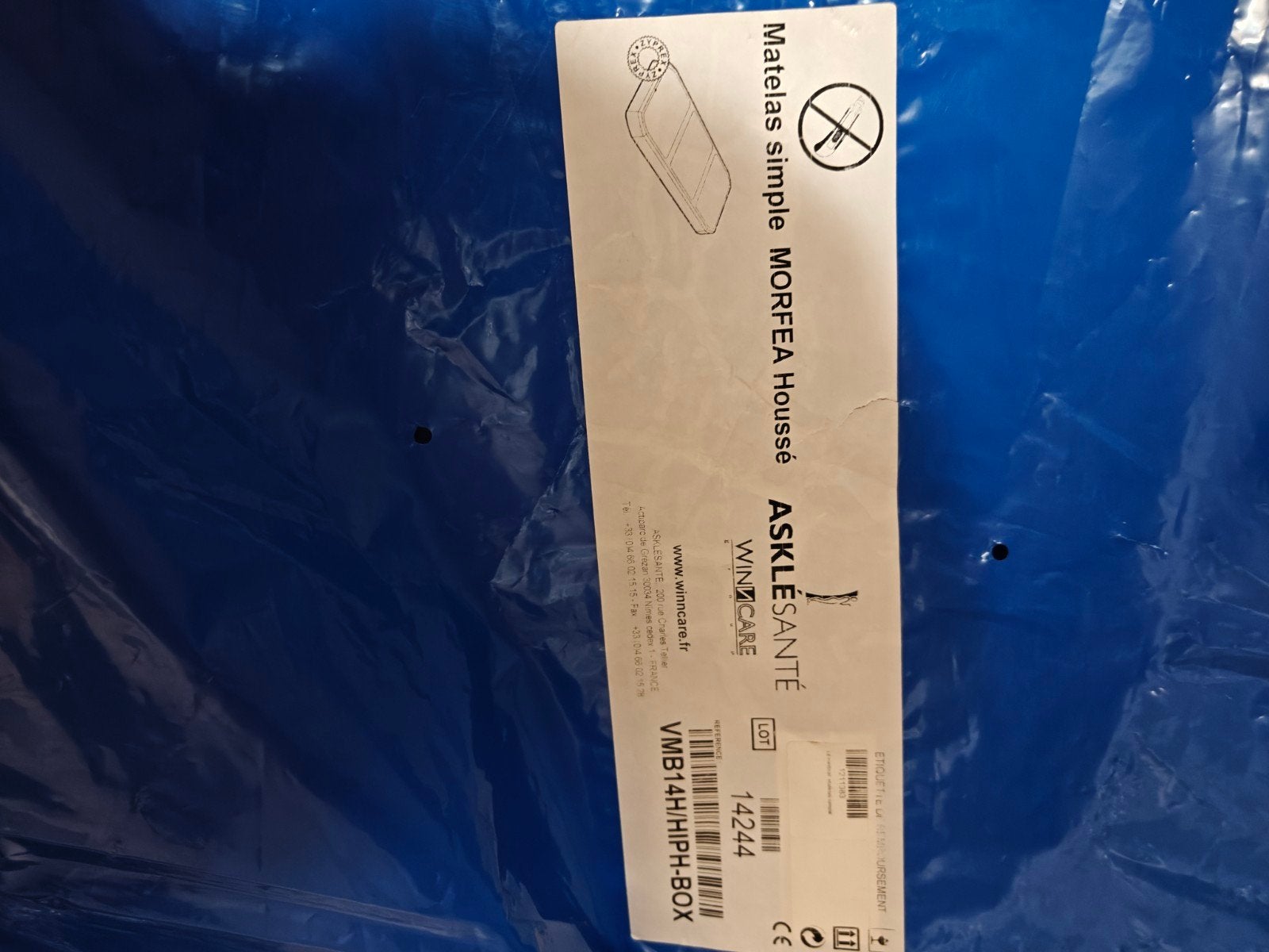 Matelas medical 200x90