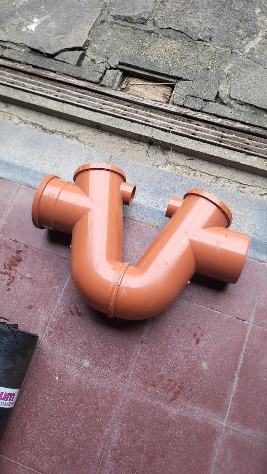 REDI PVC Rioolsifon 160mm (Ongebruikt), Doe-het-zelf en Bouw, Buizen en Afvoer, Nieuw, Afvoer, PVC, 80 mm of meer, Ophalen