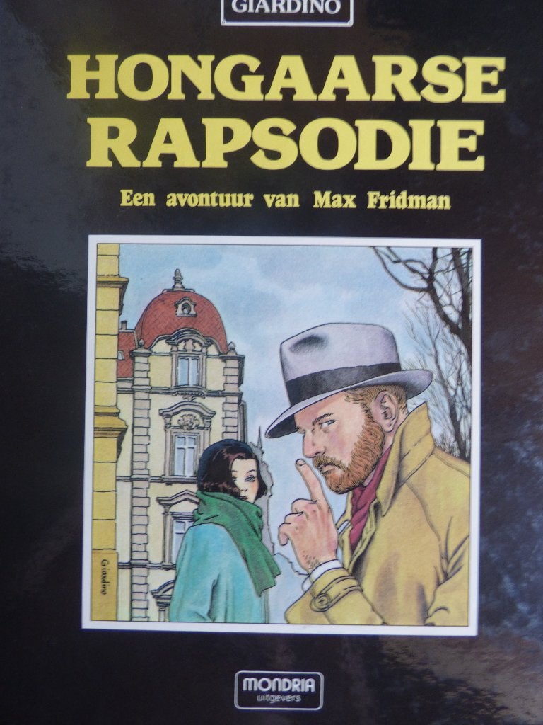 hongaarse rapsodie , avontuur van max fridman  hardcover, Ophalen of Verzenden