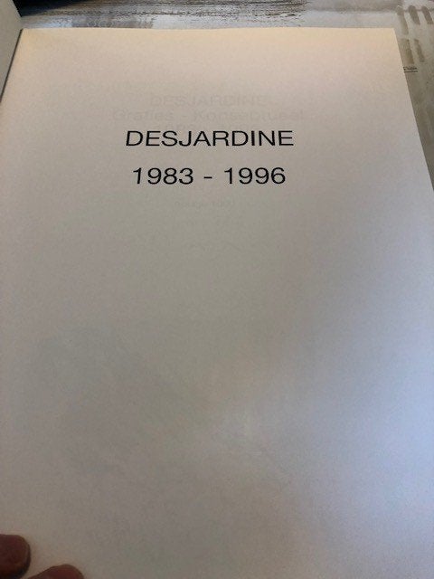 Grafies desjardine 1983 - 1996 Konseptueel', Ophalen of Verzenden, Zo goed als nieuw, Schilder- en Tekenkunst