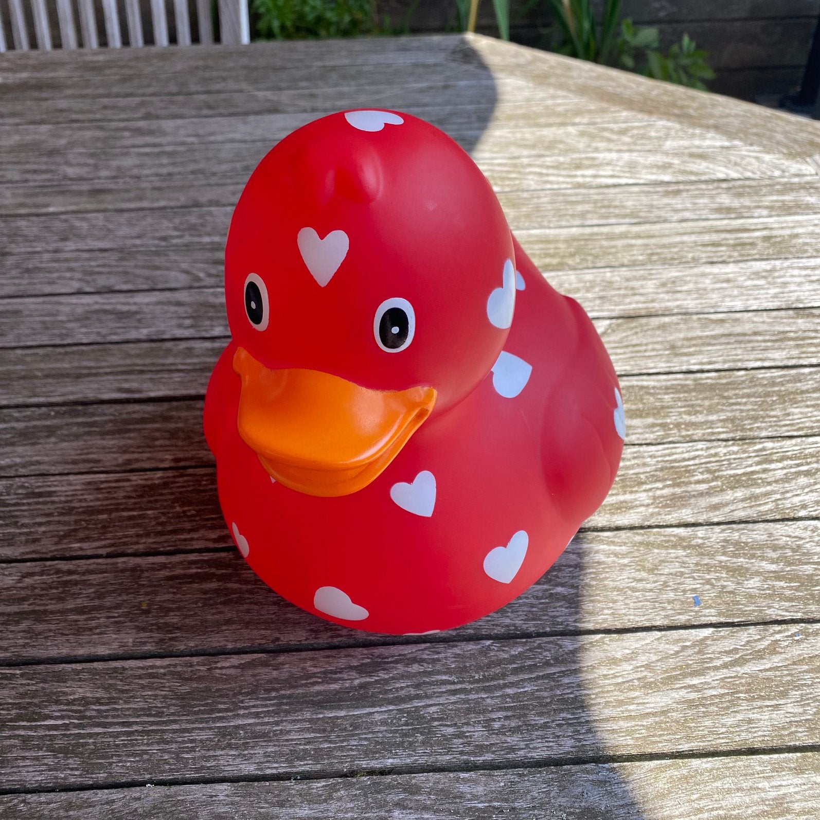 Grand canard en caoutchouc, Enlèvement, Comme neuf, Canard de bain