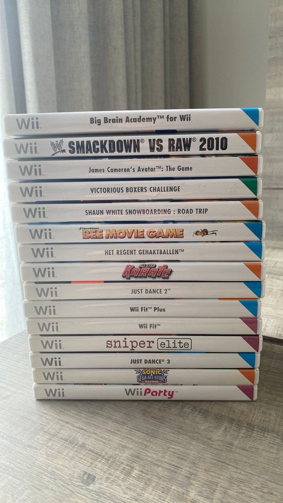 Nintendo Wii spellen – set van 14 stuks, 3 joueurs ou plus, Enlèvement, Comme neuf, Autres genres