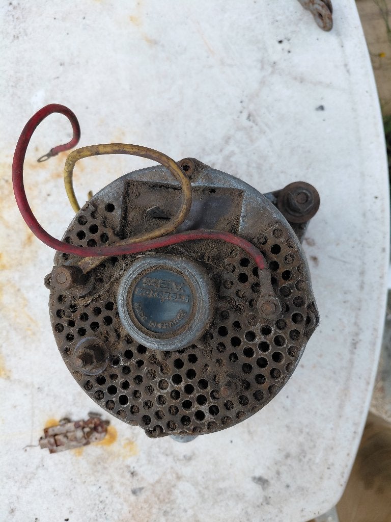 Alternateur SEV Motorola 71227502 - te reviseren vml Peugeot, Auto-onderdelen, Ophalen, Gebruikt, Oldtimer onderdelen