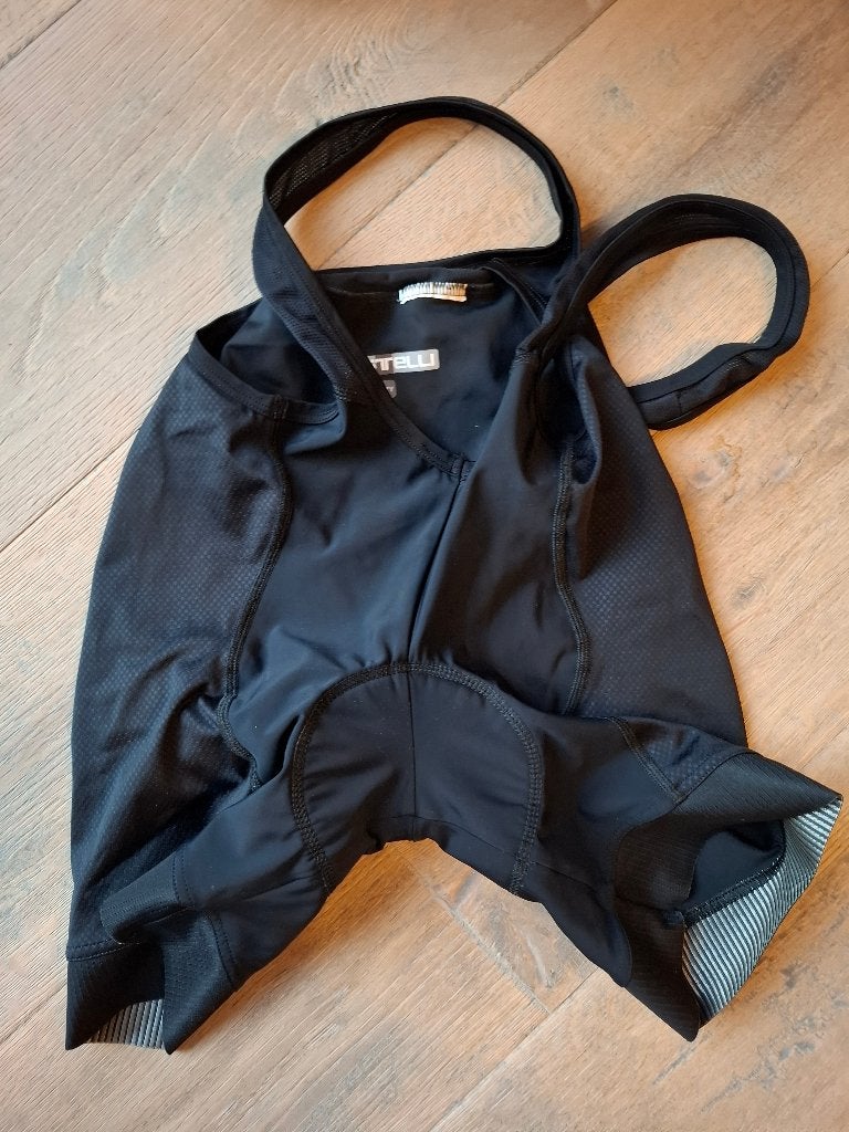 Castelli kinder fietsbroek met zeem en bretels, Fietsen en Brommers, Ophalen, Castelli, Kinderen, Overige maten