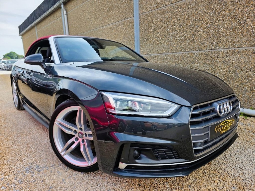 AUDI A5 Cabriolet S-LINE 2.0 TFSI AUTOTRANSMISSIE, Auto's, Audi, Automaat, 4 zetels, Leder, Bedrijf