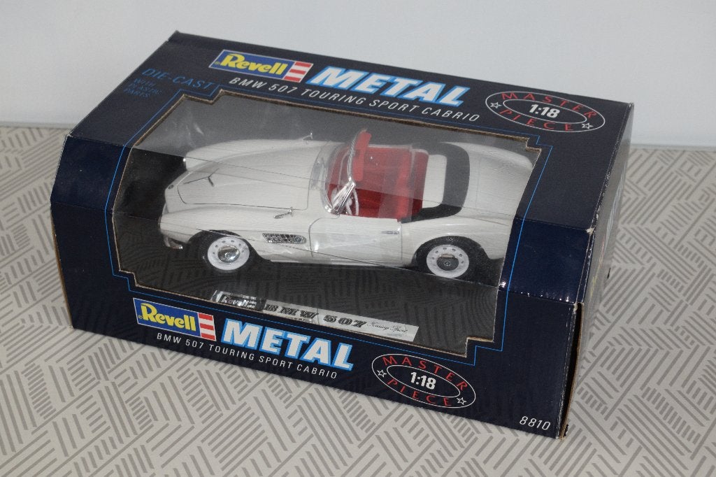 miniatuur auto 1:18 nieuw revell bmw 507 coupe sport cabrio, Ophalen of Verzenden, Nieuw, Revell