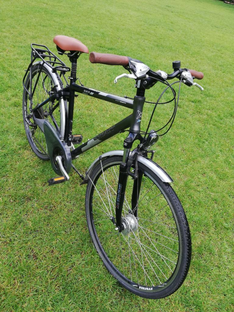 X-Tract herenfiets in perfecte staat, Velgrem, Versnellingen, Zo goed als nieuw, 53 tot 57 cm